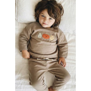 Sweatshirt Takım 1-5 Yaş S Vizon