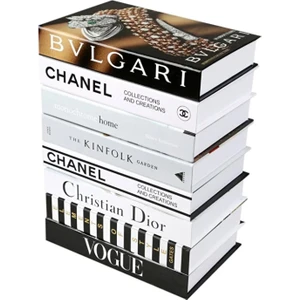 8'li Özel Seri Dekoratif Kitap Kutusu