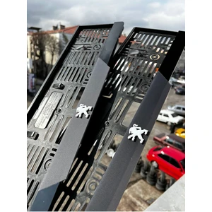 Pi Dekorasyon Peugeot Mat Pleksi Plakalık