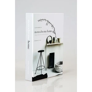 Monochrome Home Dekoratif Kitap Kutu