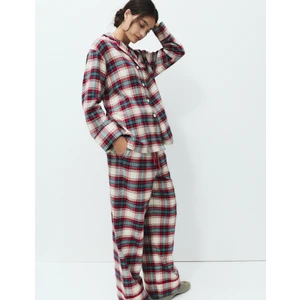 Marks & Spencer Pamuklu Kareli Pijama Takımı