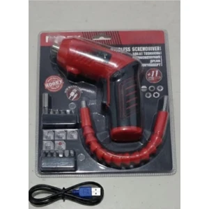 abnturk Şarjlı Tornavida Seti USB Şarjlı Vidalama Seti