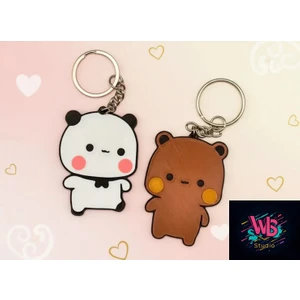 WLS Studio Bubu ve Dudu Çift Anahtarlığı Sade Hali