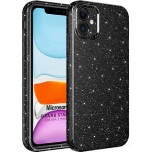 Apple iPhone 11 Kılıf Grand Stardust Siyah