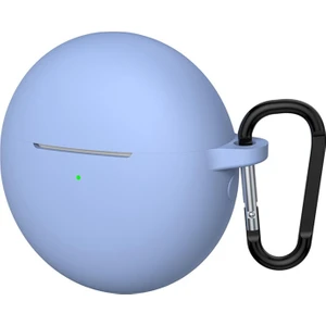 Huawei Freebuds 7i Mat Silikon Kılıf Mavi