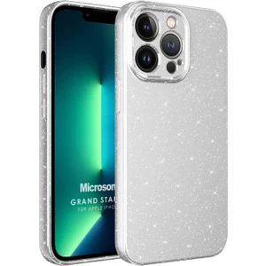 Apple iPhone 13 Pro Max Kılıf Grand Stardust Gümüş