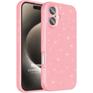 Apple iPhone 16 Plus Kılıf Grand Stardust Pembe
