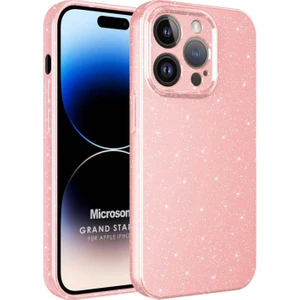 Apple iPhone 14 Pro Kılıf Grand Stardust Pembe