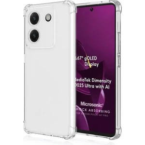 Xiaomi Poco M7 Pro Kılıf Shock Absorbing Şeffaf