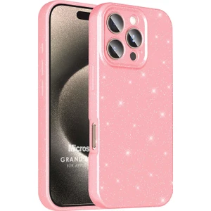 Apple iPhone 16 Pro Max Kılıf Grand Stardust Pembe