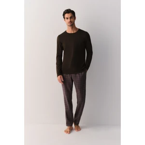 Flanel Check Erkek Pijama Altı