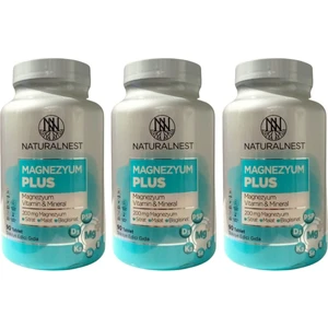 Magnezyum Plus 90 Tablet (3 Adet)