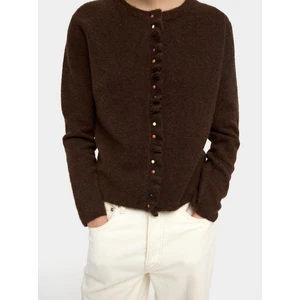 Fırfırlı Örme Hırka