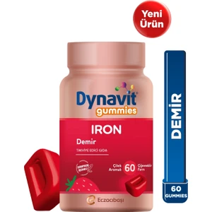 Gummies Iron 60 Çiğnenebilir Form - Aile Boyu Kullanım – Demir - Enerji