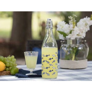 Madame Coco Fish Su Şişesi - Mavi / 1000 ml