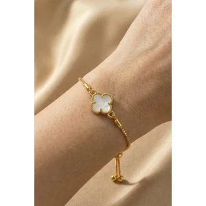 Gold Taşlı Asansör Bileklik