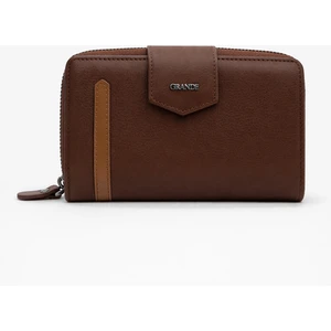 Hakiki Deri Kadın Cüzdan Taba 2716