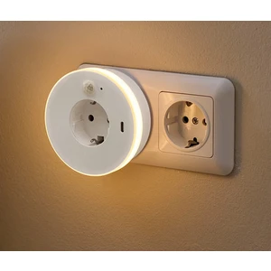 LED Gece Lambası, Duylu, Usb, Beyaz