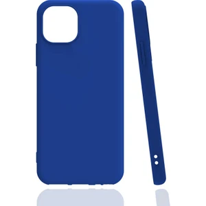iPhone 13 Mini Uyumlu Sbt Biye Silikon-Mavi