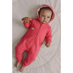 Fermuarlı Tulum 0-3 Yaş Mercan