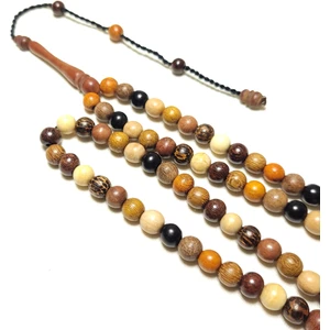 Karışık Ağaç 99’luk Tesbih 8x8 Mm.