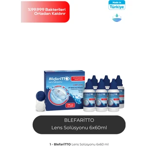 Blefaritto Lens Solüsyon 6x60 ML