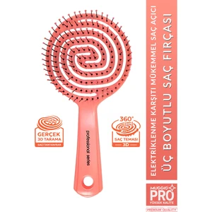 Pro Üç Boyutlu Saç Fırçası Tarak