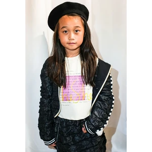 Siyah Kapişonlu Ceket