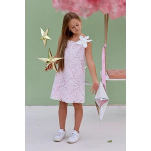 Sarı Askılı Yeşil Elbise