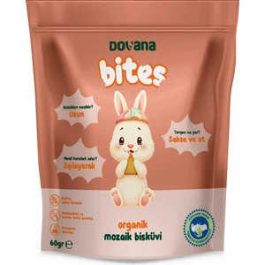 Bites Organik Mozaik Bisküvi