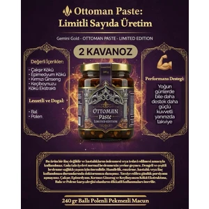 2 x 240 gr Pro Ottoman Ballı Mesir Macunu