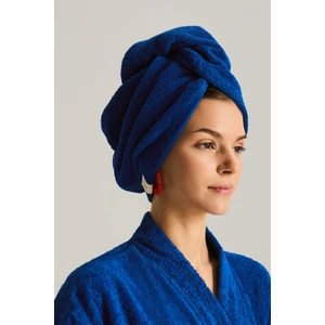 Havlu Bone Çift Düğmeli Saç Havlusu