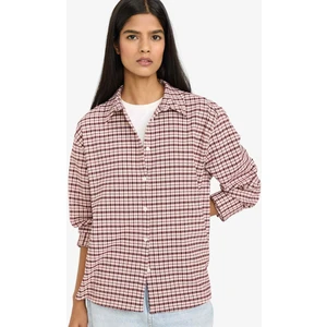 Oversize Kareli Flanel Gömlek G7760AX26SP