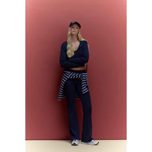 Flare Fit Ribana Pantolon E0628AX26SP