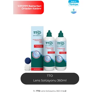 Lens Solüsyonu 360 ml 2 Adet