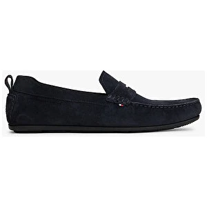 Tommy Hilfiger Erkek Th Core Süet Mokasen