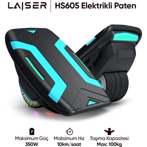 HS605 Elektrikli Paten 350W LED Işıklı