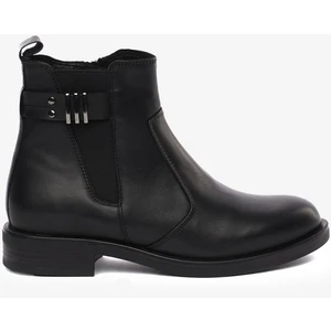 Kadın Siyah Hakiki Deri Bot 5K2UB29248