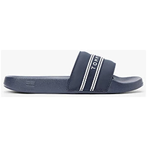 Tommy Hilfiger Kadın Th Webbing Pool Terlik