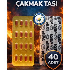 40 Adet Çakmak Taşı
