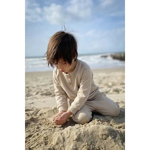 Reglan Kol Patlı Erkek Basıc Takım 1-8 Yaş Bej