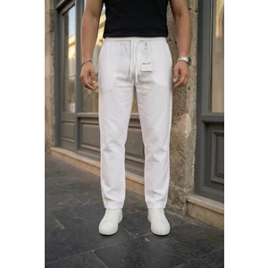 Relax Fit Keten Pantolon