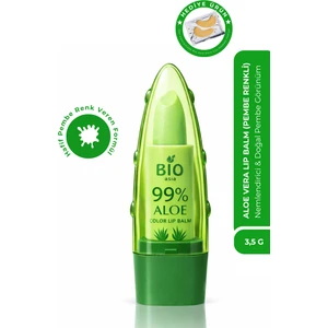 Bio Asia Aloe Vera Lip Stick – Nemlendirici & Doğal Parlaklık Veren Renkli Dudak Bakımı (Pembe)