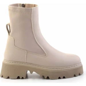 Harley Davidson Bej  Kadın Bot & Bootie K02671405009