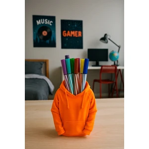 Etkrtl-Sweatshirt Kalemlik Turuncu