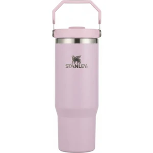 The Iceflow Flip Straw Pipetli Termos Bardak 0,89 Lt   Pembe
