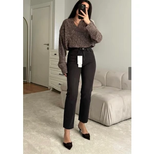 Aida Fashion Kesik Paça Mom Fit