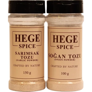 Hege Spice Sarımsak Tozu & Soğan Tozu 2'li Set