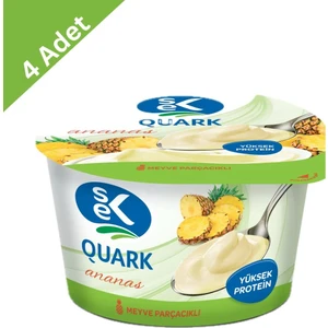 Quark Ananaslı Yoğurt (140 G) X4 Adet