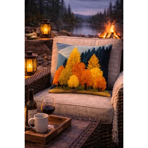 Çift Tarafı Baskılı Kırlent Kılıfı 6EOD44